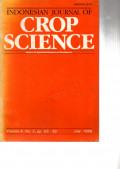 INDONESIAN JOURNAL OF CROP SCIENCE. AGENCY FOR AGRICULTURAL RESEARCH AND DEVELOPMENT. VOL. 4 (2), JULY 1989