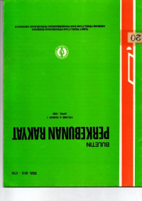 BULETIN PERKEBUNAN RAKYAT VOLUME 6 NOMOR 1 APRIL 1990