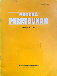 MENARA PERKEBUNAN NO. 55 TAHUN 1987