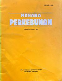 MENARA PERKEBUNAN NO. 55 TAHUN 1987