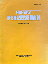 MENARA PERKEBUNAN NO. 56 TAHUN 1988