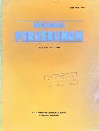 MENARA PERKEBUNAN NO. 57 TAHUN 1989