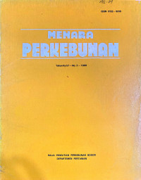 MENARA PERKEBUNAN NO. 57 TAHUN 1989