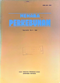 MENARA PERKEBUNAN NO. 58 TAHUN 1990