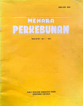 MENARA PERKEBUNAN NO. 59 TAHUN 1991