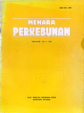 MENARA PERKEBUNAN NO. 59 TAHUN 1991