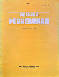 MENARA PERKEBUNAN NO. 60 TAHUN 1992