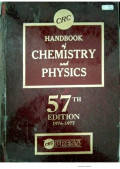 Handbook Of Chemistry And Physics : A Ready-Reference Book Of Chemical And Physical Data