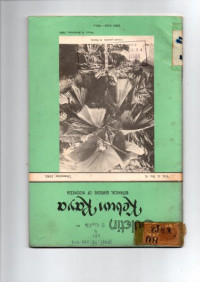 BULETIN KEBUN RAYA BOTANICAL GARDENS OF INDONESIA VOL.4.NO.6. DESEMBER 1980