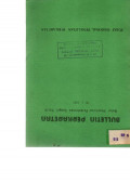 BULETIN PERKARETAN BALAI PENELITIAN PERKEBUNAN SUNGEI PUTIH NO 1, 1983