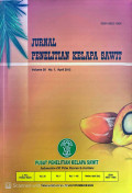 JURNAL PENELITIAN KELAPA SAWIT VOL. 20 NO. 1 TAHUN 2012