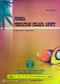 JURNAL PENELITIAN KELAPA SAWIT VOL. 20 NO. 2 TAHUN 2012