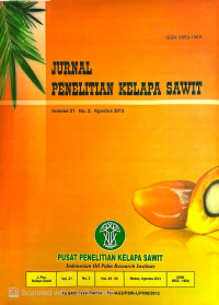 JURNAL PENELITIAN KELAPA SAWIT VOL. 21 NO. 2 TAHUN 2013