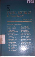 ANNUAL REVIEW OF ENTOMOLOGY