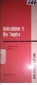 AGRICULTURE IN THE TROPICS