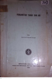 PENGAWETAN TANAH DAN AIR