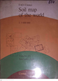 SOIL MAP OF THE WORLD 1:5 000 000