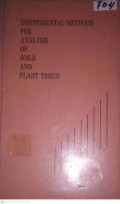 INSTRUMENTAL METHODS FOR ANALYSIS OF SOILS AND PLANT TISSUE