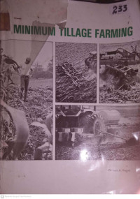 MINIMUM TILLAGE FARMING