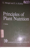 PRINCIPLES OF PLANT NUTRITION