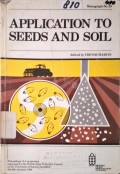 APPLICATION TO SEEDS AND SOIL BCPC MONOGRAPH NO.39