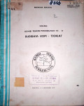 KOMISI TEHNIS PERKEBUNAN KE - III BUDIDAJA KOPI - TJOKLAT : DJILID TIGA