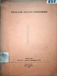 EKOLOGI HUTAN INDONESIA