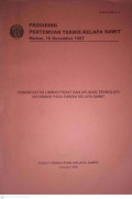 PROSIDING PERTEMUAN TEKNIS KELAPA SAWIT MEDAN,16 DESEMBER 1997. PEMANFAATAN LIMBAH PADAT DAN APLIKASI TEKNOLOGI INFORMASI PADA PABRIK KELAPA SAWIT