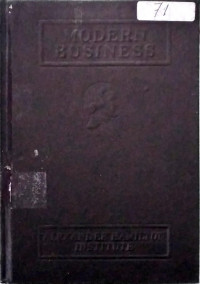 MODERN BUSINESS A SERIES OF TEXTS PREPARED AS PART OF THE MODERN BUSINESS PROGRAM : CORPORATION FINANCE