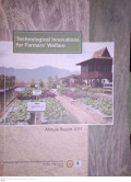 ANNUAL REPORT 2011. TECHNOLOGICAL INNOVATIONS FOR FARMERS' WELFARE