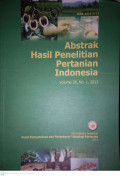 ABSTRAK HASIL PENELITIAN PERTANIAN INDONESIA