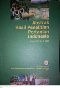 ABSTRAK HASIL PENELITIAN PERTANIAN INDONESIA