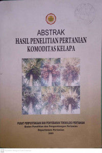 ABSTRAK HASIL PENELITIAN PERTANIAN KOMODITAS KELAPA