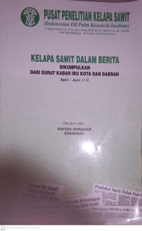 KELAPA SAWIT DALAM BERITA APRIL - JUNI 2006