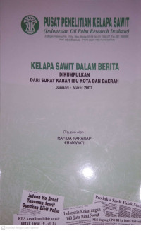 KELAPA SAWIT DALAM BERITA JANUARI-MARET 2007