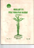 BULLETIN PUSAT PENELITIAN MARIHAT. VOL. 2 (1), APRIL 1982