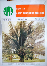 BULETIN PUSAT PENELITIAN MARIHAT. VOL.4 (3), DESEMBER 1984