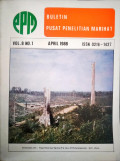 BULETIN PUSAT PENELITIAN MARIHAT VOL. 8 (1), APRIL 1988