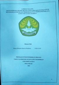 LAPORAN MAGANG. SISTEM PERSIAPAN BENIH KELAPA SAWIT (Elaeis guineensis Jacq.) UNTUK MENGHASILKAN BENIH SIAP PRODUKSI DI PUSAT PENELITIAN KELAPA SAWIT UNIT USAHA MARIHAT