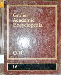 GROLIER ACADEMIC ENCYCLOPEDIA Q-R 16