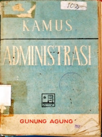 KAMUS ADMINISTRASI