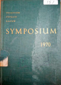 SYMPOSIUM, POTASSIUM POTASIO, KALIUM. 1970