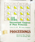 11th INTERNATIONAL CONGRESS OF PLANT PROTECTION