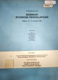 PROSIDING SEMINAR EKONOMI PERKELAPAAN, BATAM 15-17 JANUARI 1991