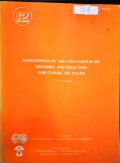 PROCEEDINGS OF THE COLLOQIUM ON BREEDING AND SELECTION FOR CLONAL OIL PALMS. 21 MARCH 1986
