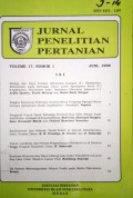 JURNAL PENELITIAN PERTANIAN VOL. 17 (2), DESEMBER 1998