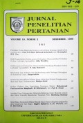 JURNAL PENELITIAN PERTANIAN VOL. 18 (2), DESEMBER 1999