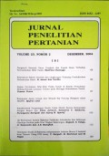 JURNAL PENELITIAN PERTANIAN VOL. 23 (2), DESEMBER 2004