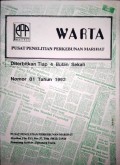 WARTA PUSAT PENELITIAN PERKEBUNAN MARIHAT - BANDAR KUALA, NO. 1 TAHUN 1992