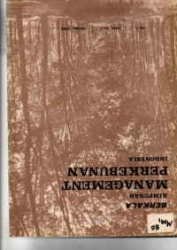 BERKALA HIMPUNAN MANAGEMENT PERKEBUNAN INDONESIA. NO. 1 TAHUN KE I OKTOBER 1980